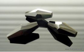 Swarovski Oat Art 5205 Jet 15mm 